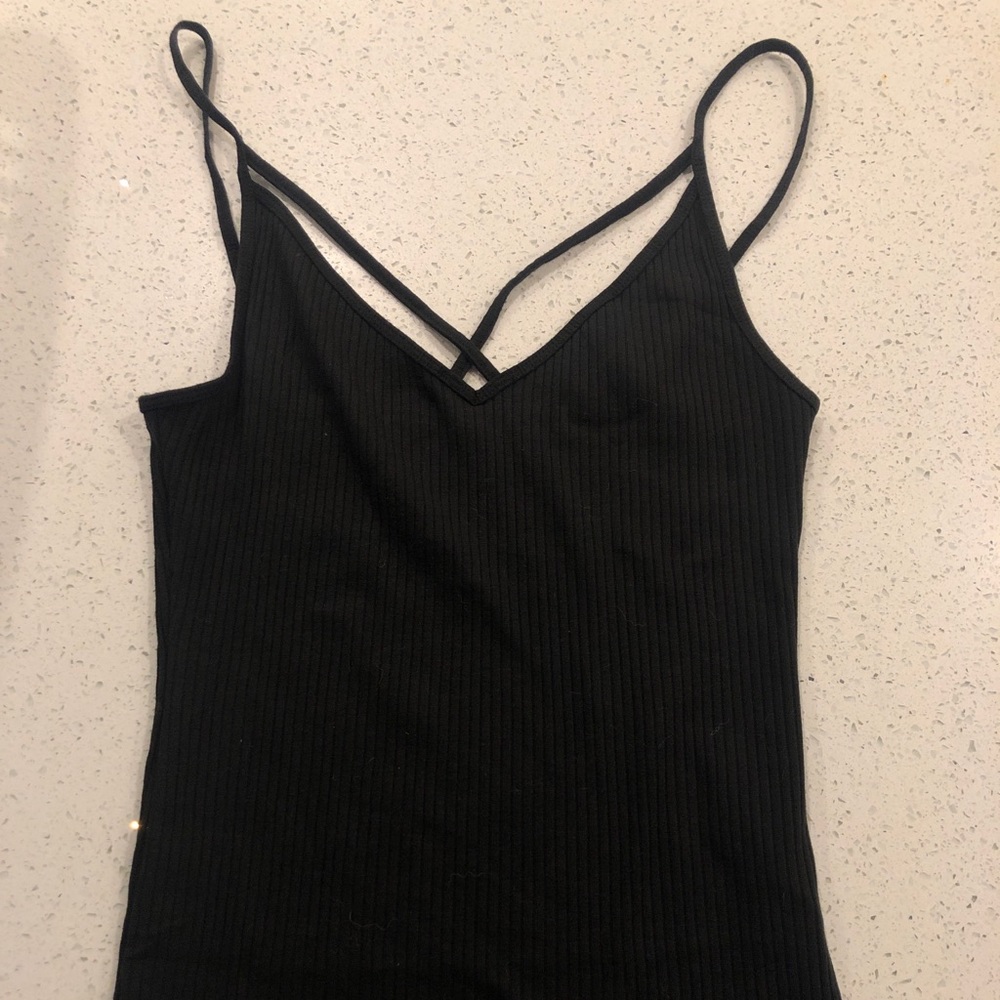 Crisscross Hollister Tank